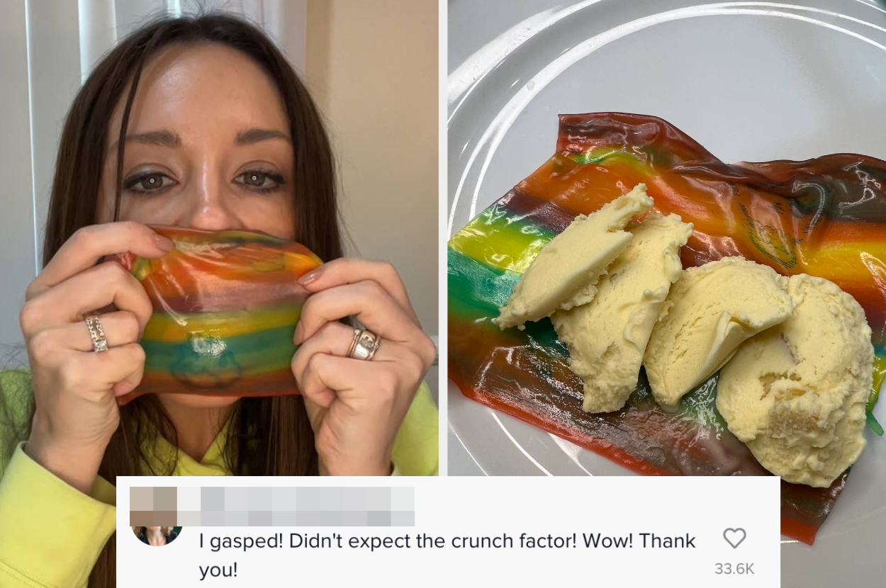This Ice Cream and Fruit Roll-Ups Recipe is Going Viral on TikTok