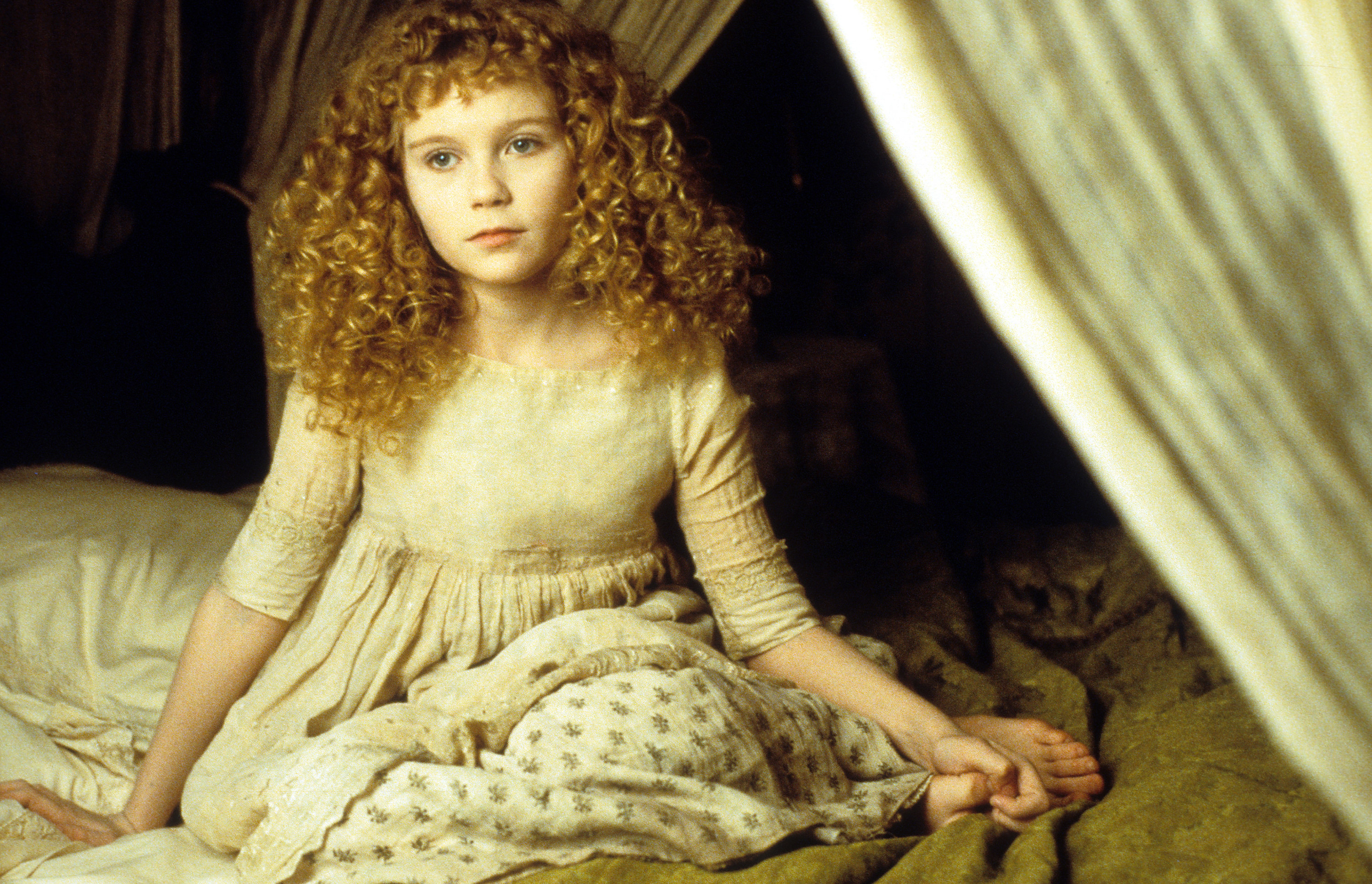 Kirsten as a child in Interview With The Vampire