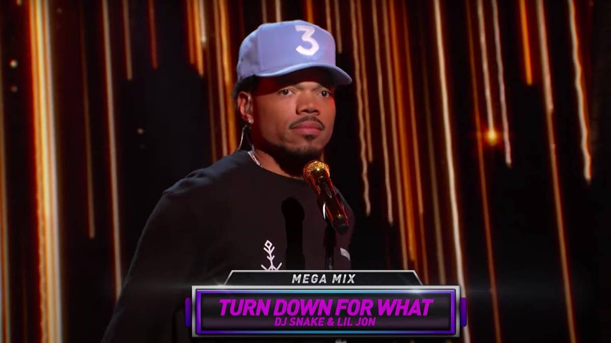 The series, hosted by Jimmy Fallon, is now in its second season. Here, Chance the Rapper is tasked with singing a medley of tracks with "what" in the title.