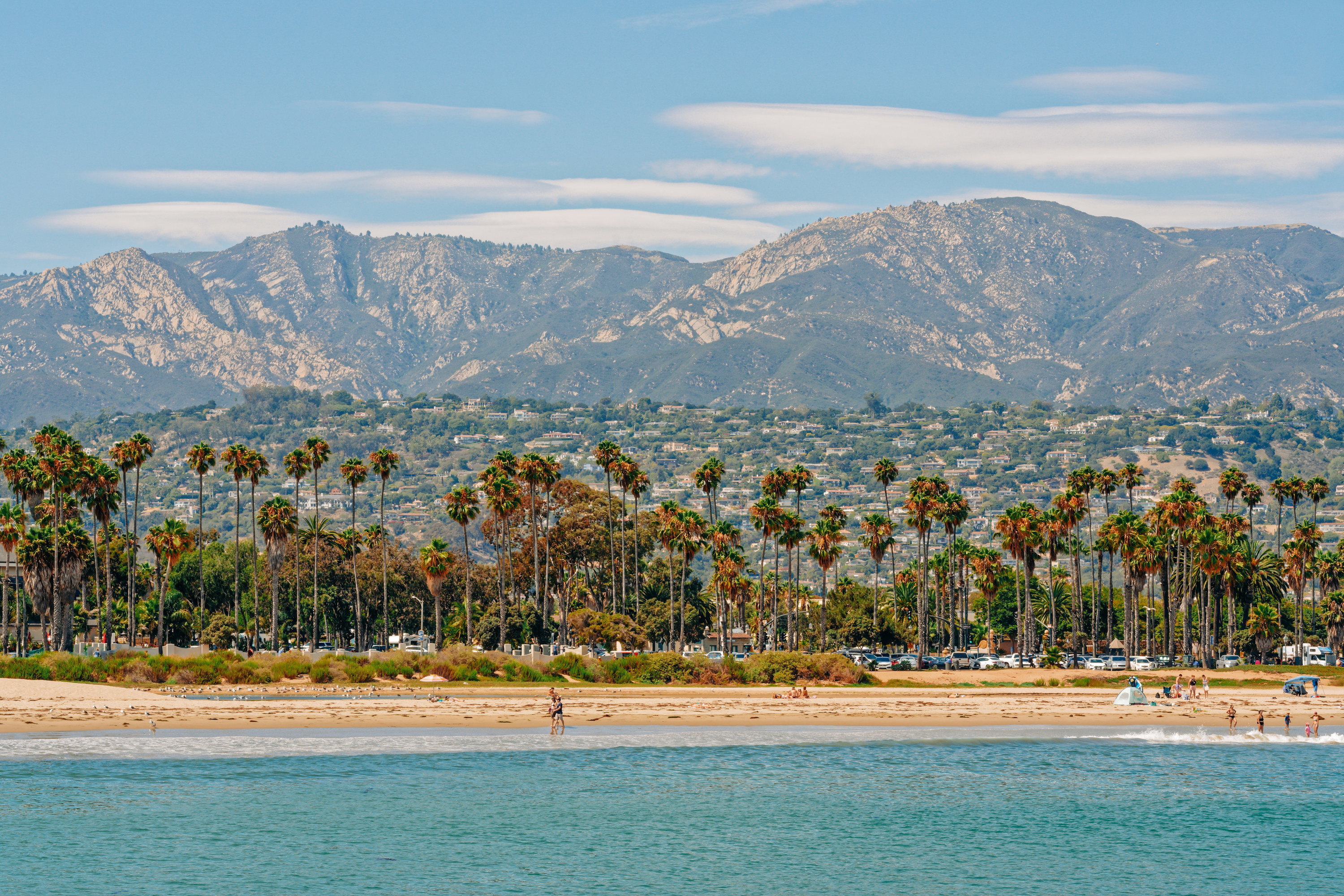 A coastline in Santa Barbara