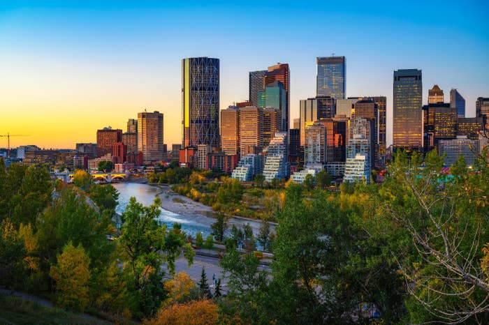 a scenic view of alberta, canada
