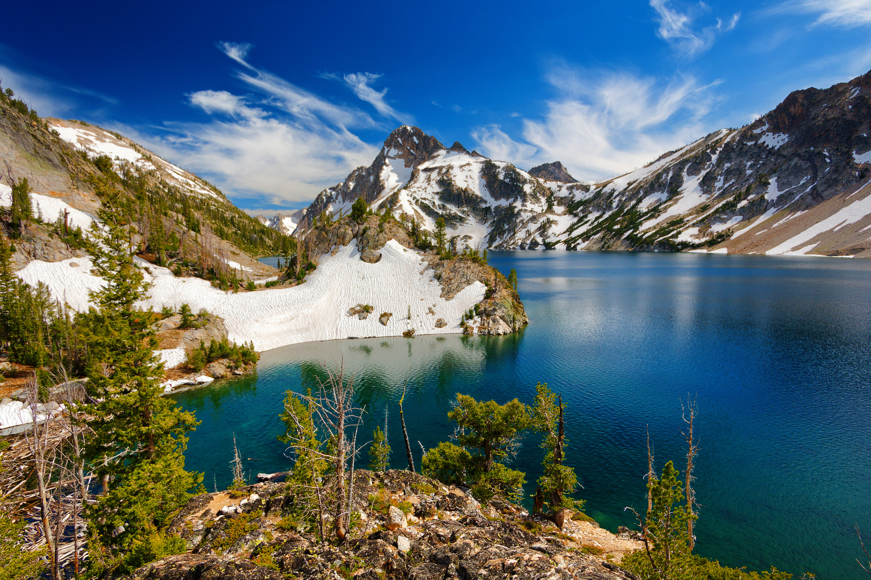 Sawtooth Mountains in Stanly, Idaho