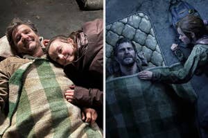 Joel and Ellie in The Last of Us show vs game