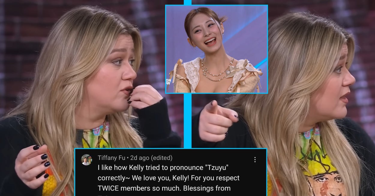 Kelly Clarkson Paused Her Interview With Twice When She Noticed Their Translator Pronouncing Their Names Differently, And Fans Are So Grateful