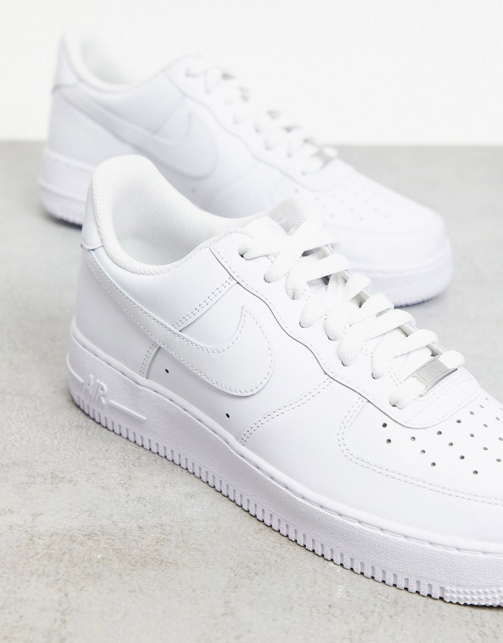 the white  air force ones