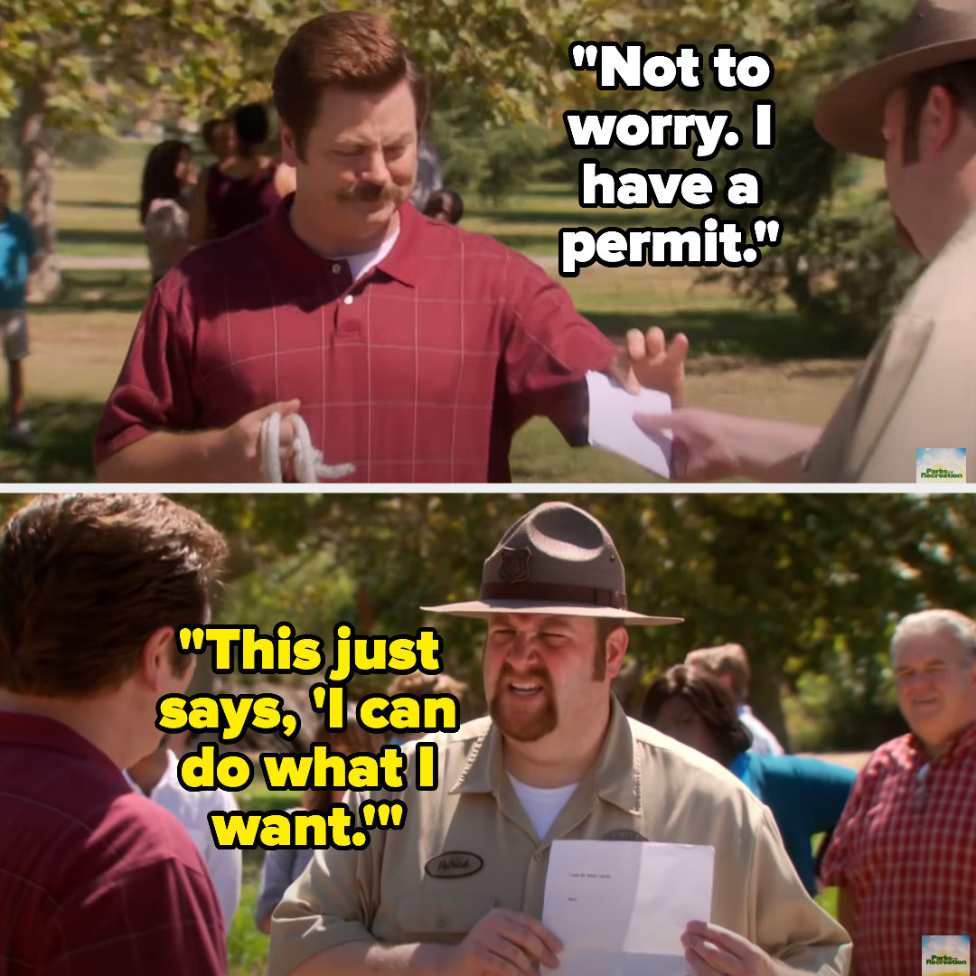 Screenshots from &quot;Parks and Recreation&quot;
