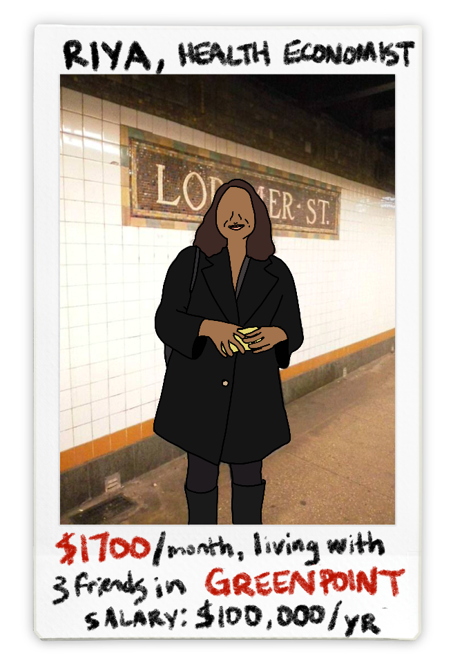 health economist in the subway station