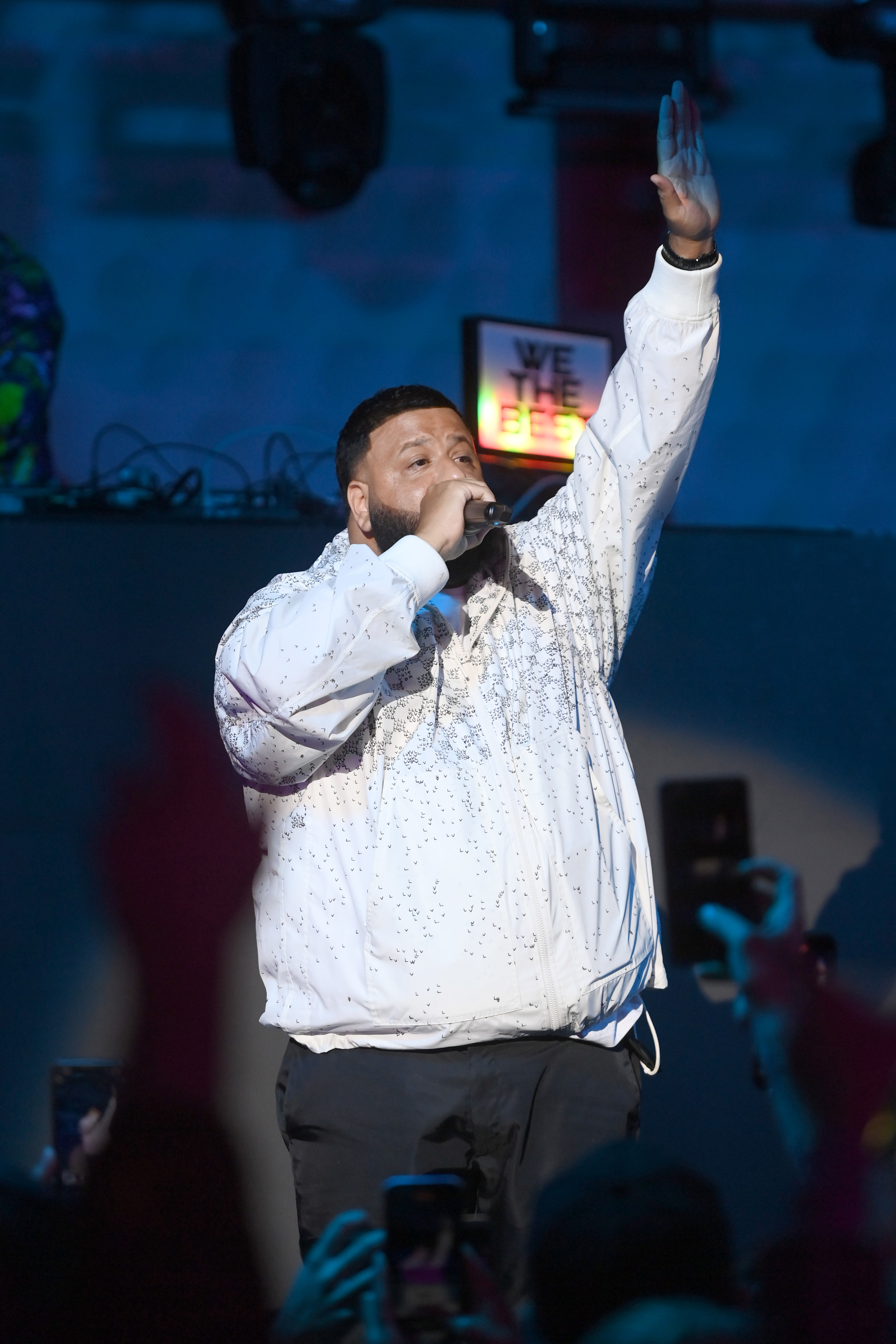 DJ Khaled onstage