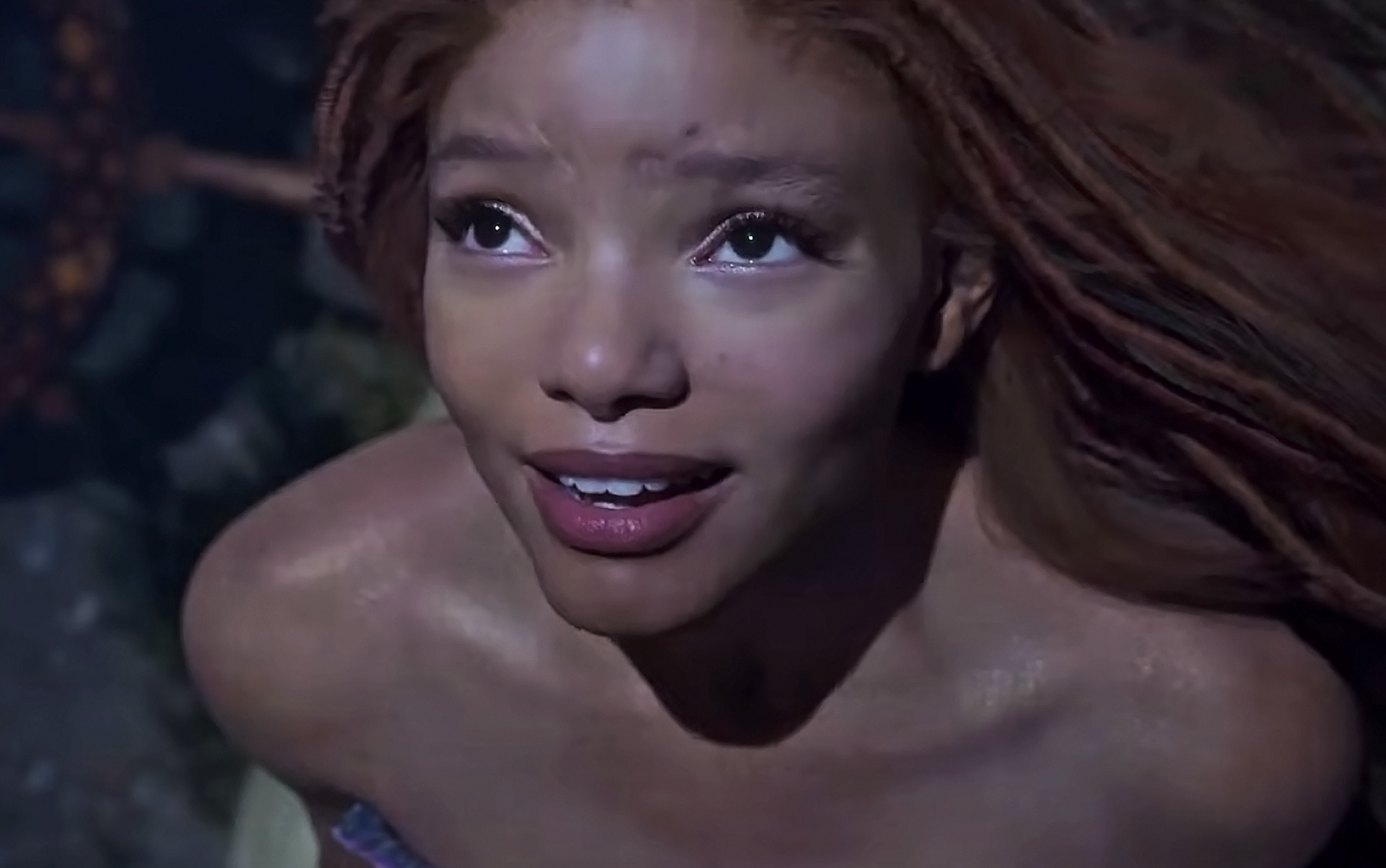 live-action little mermaid played by halle bailey