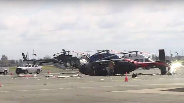 Authorities say the crash occurred early Wednesday at Sacramento Executive Airport. Police have yet to make any arrests in connection to the incident.