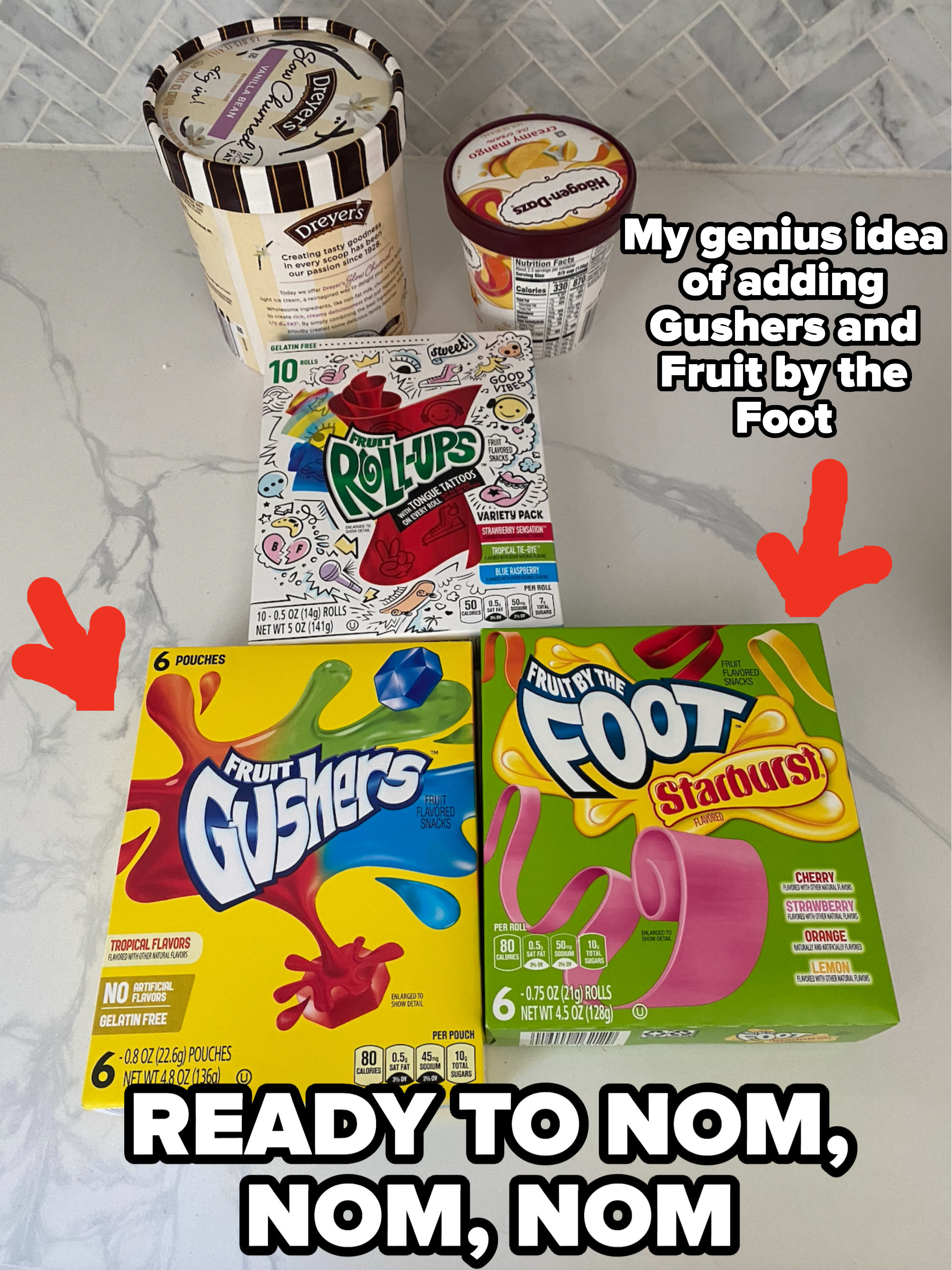 Fruit Roll Ups And Ice Cream Is The Latest TikTok Snack