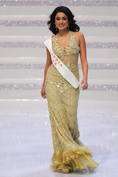Miss India Sarah-Jane Dias participates in the 57th Miss World final contest