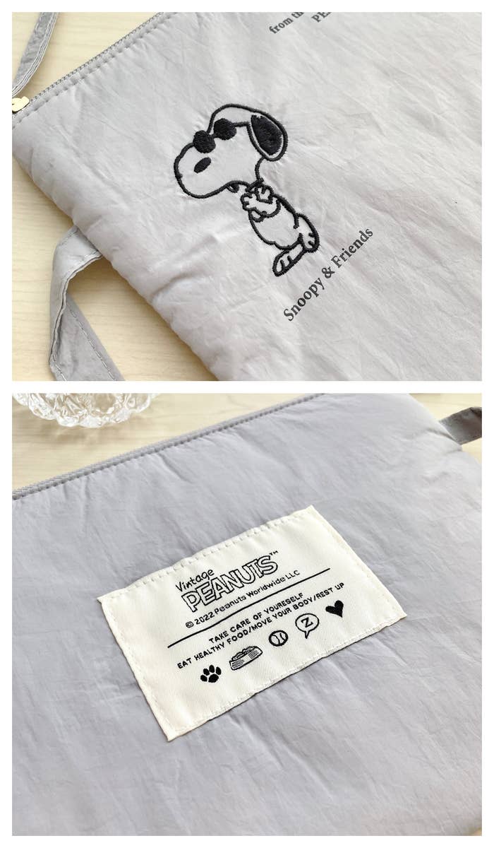 PLAZA（プラザ）で見つけたオススメのキャラグッズ「スヌーピー PEANUTS スタッフバッグ」