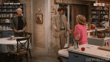 Red, Kelso, and Kitty in "That 90s Show"