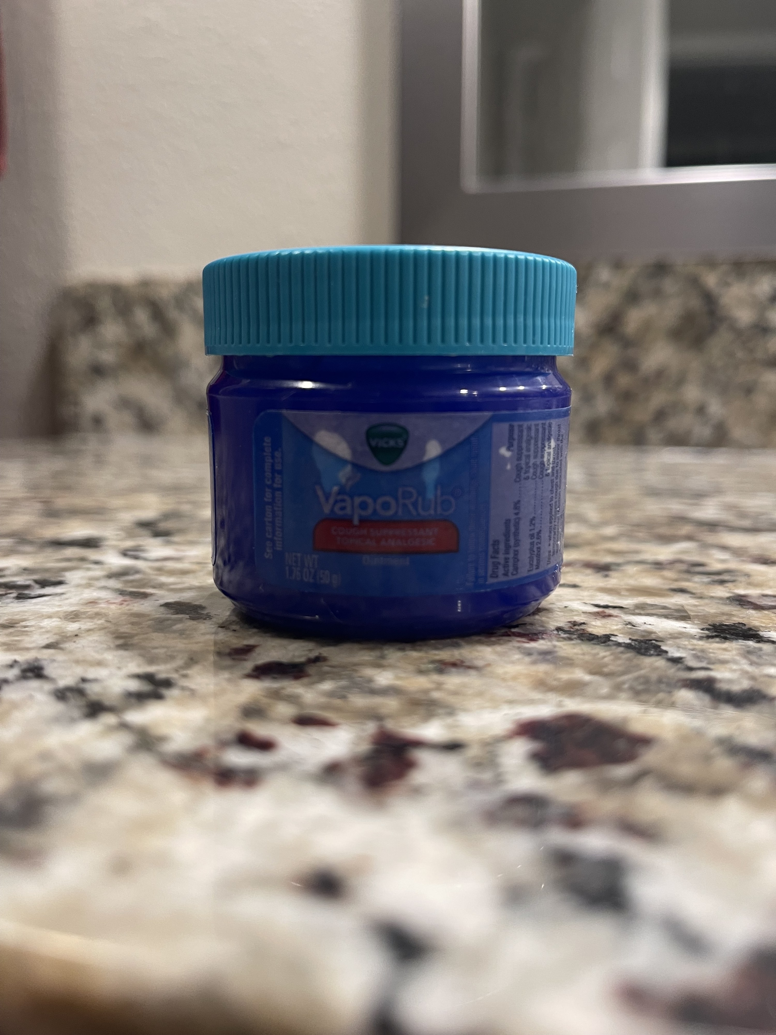 A jar of Vicks VapoRub