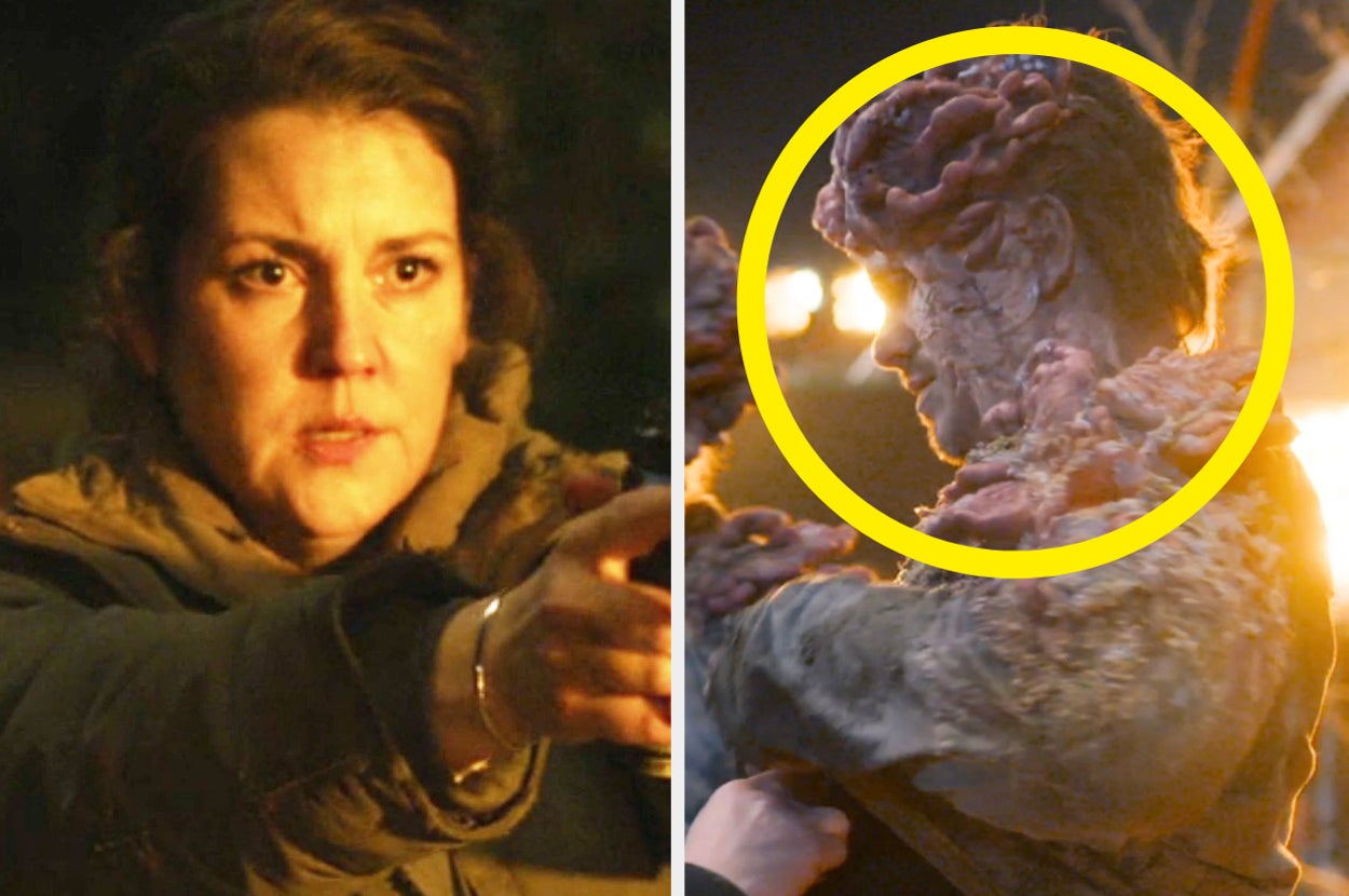 Melanie Lynskey and Jason Ritter in The Last of Us