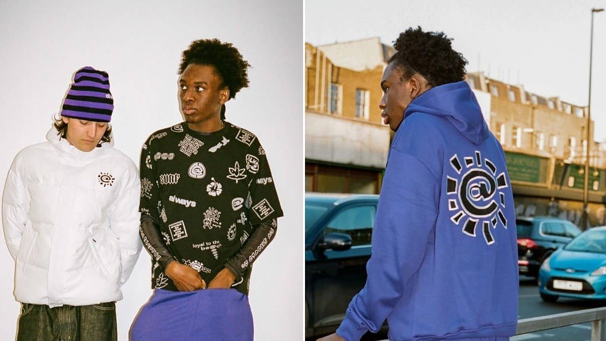 Basing itself around uplifting messages and lo-fi yet lively graphics, the cosy range sees the emerging skate imprint introduce a new range of outerwear.