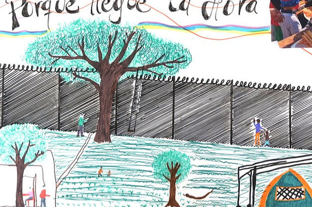 These Children’s Drawings Show What It’s Like To Wait For Asylum At The US–Mexico Border