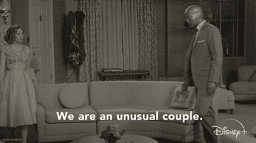 Wanda and Vision in &quot;WandaVision&quot;