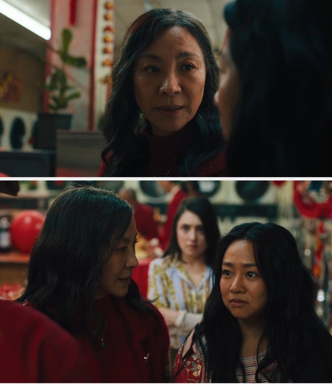 Michelle Yeoh and Stephanie Hsu in Everything Everywhere All At Once