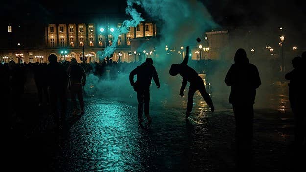 Demonstrations escalated Thursday and French President Emmanual Macron imposed a contested bill that raised the retirement age from 62 to 64.