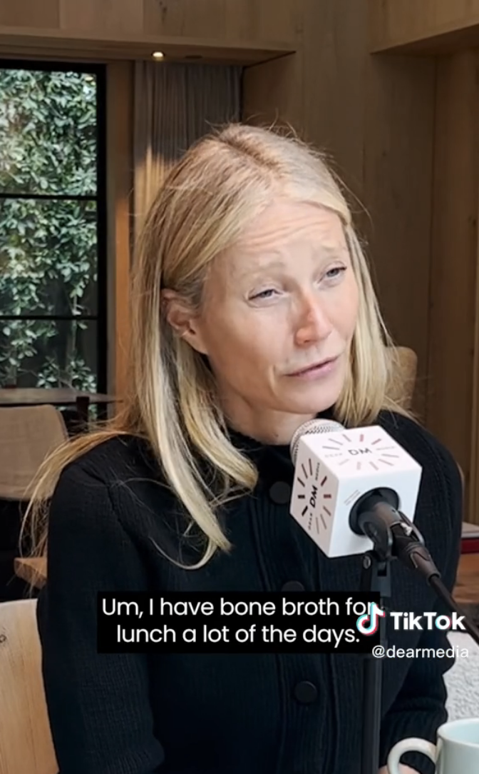gwyneth during the interview