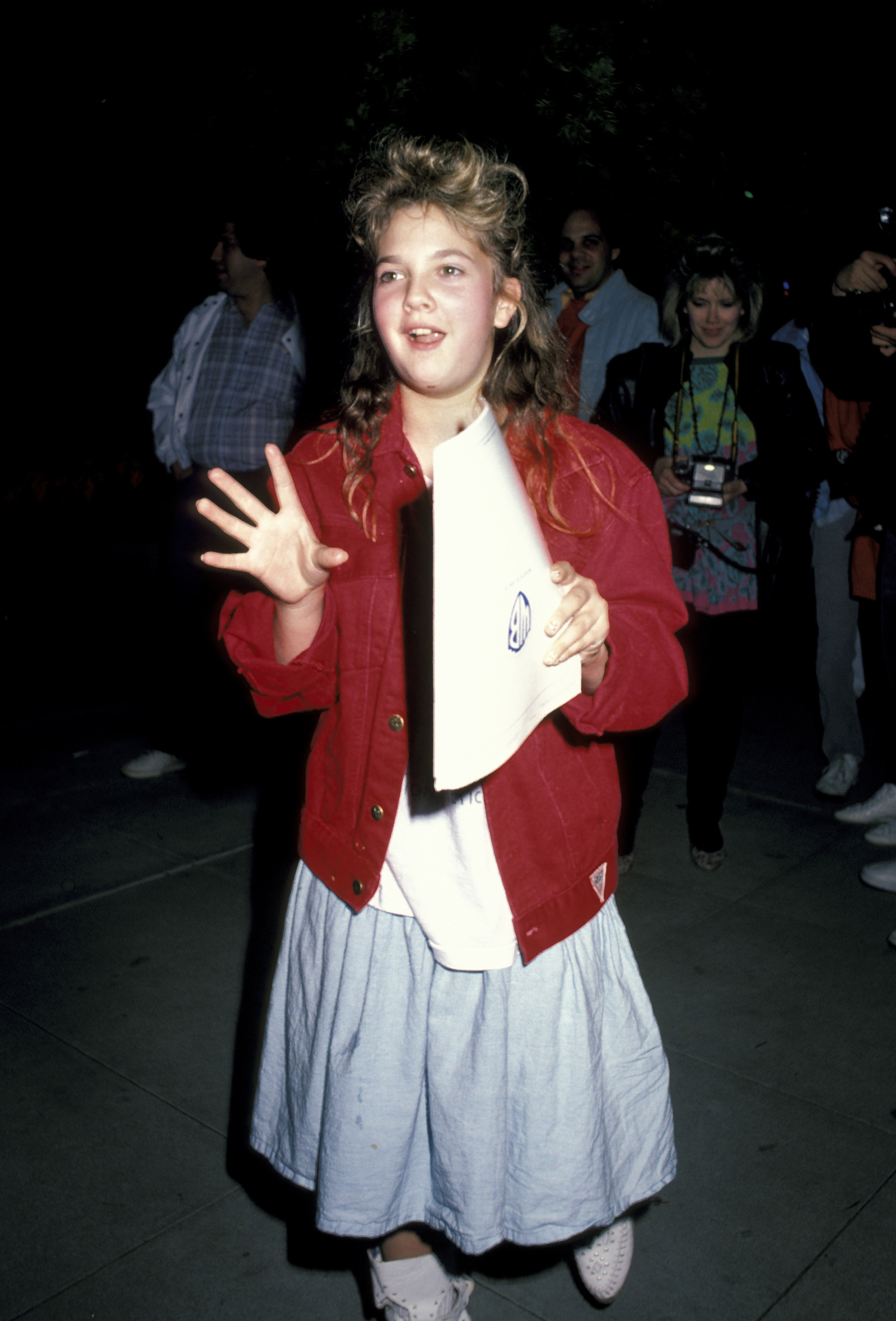 Drew Barrymore in 1986