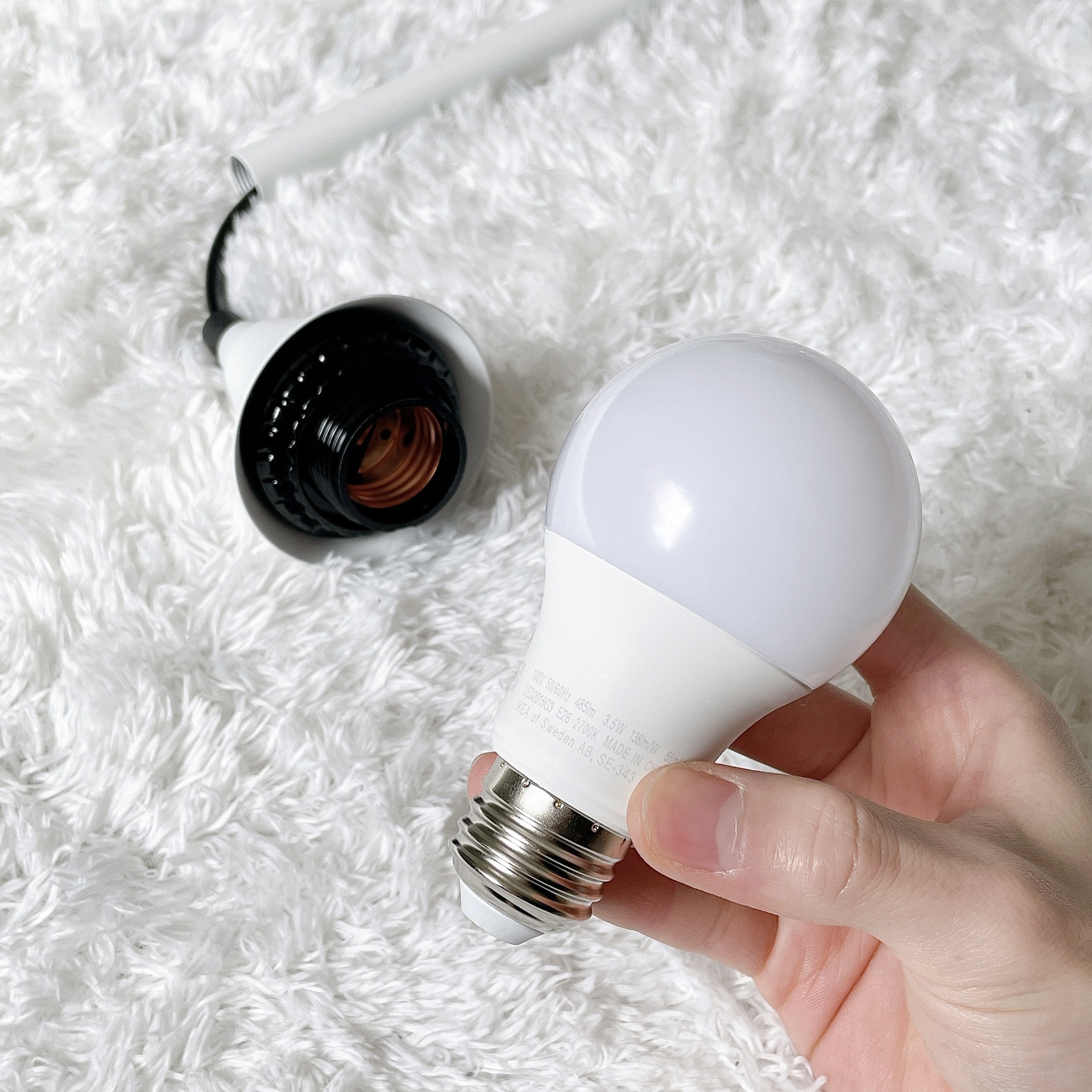 NITORI(ニトリ)のおすすめのアイテム「アッパーライト(キャスカナ ホワイト)」