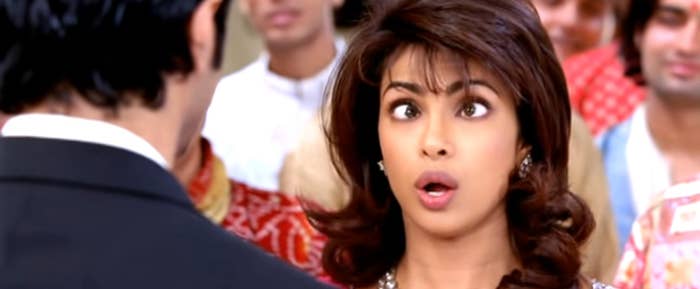 Priyanka Chopra crossing her eyes