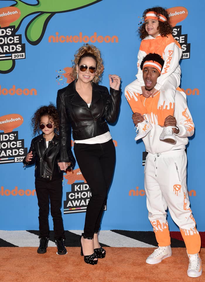 Mariah Carey, Nick Cannon and their kids