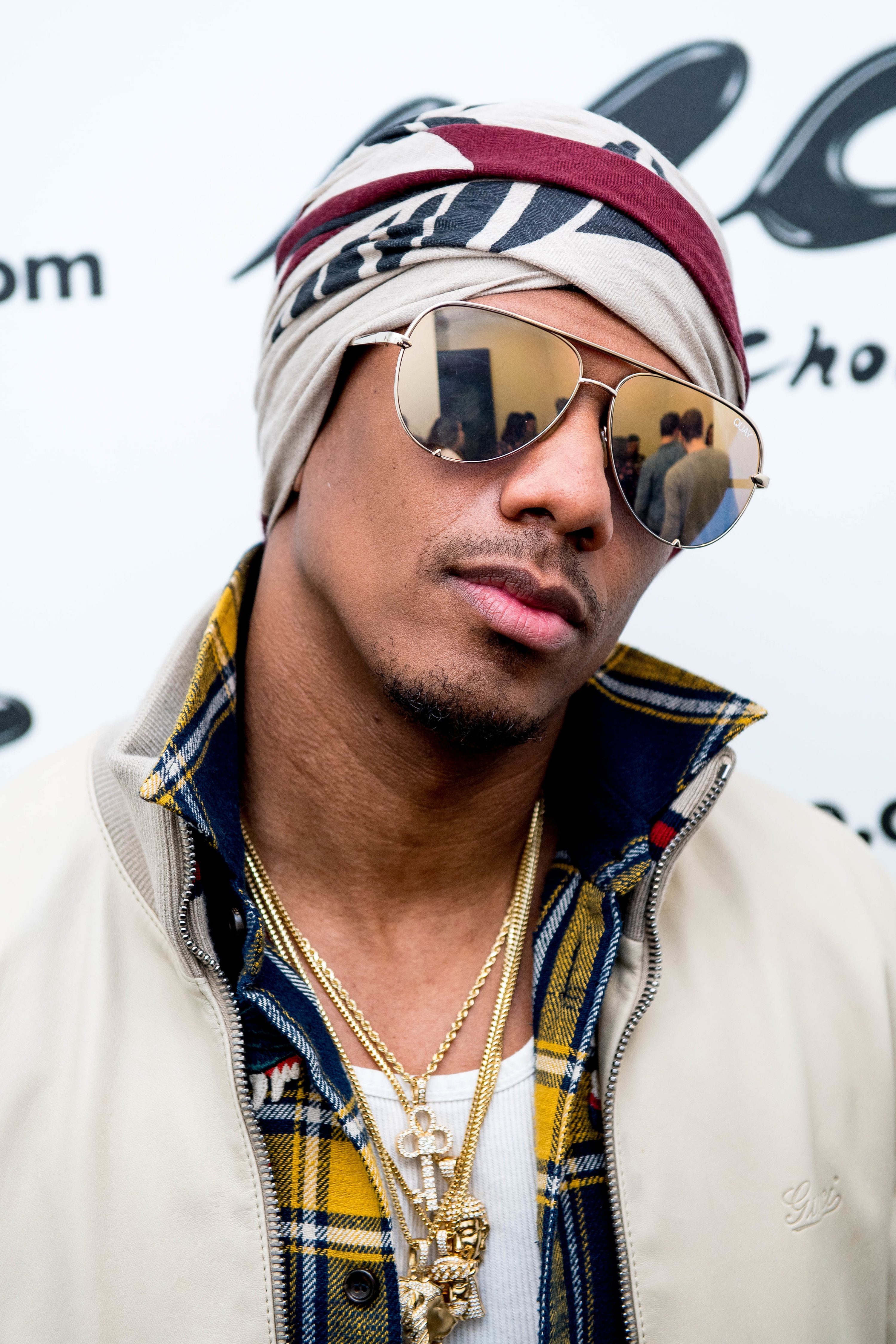 Closeup of Nick Cannon