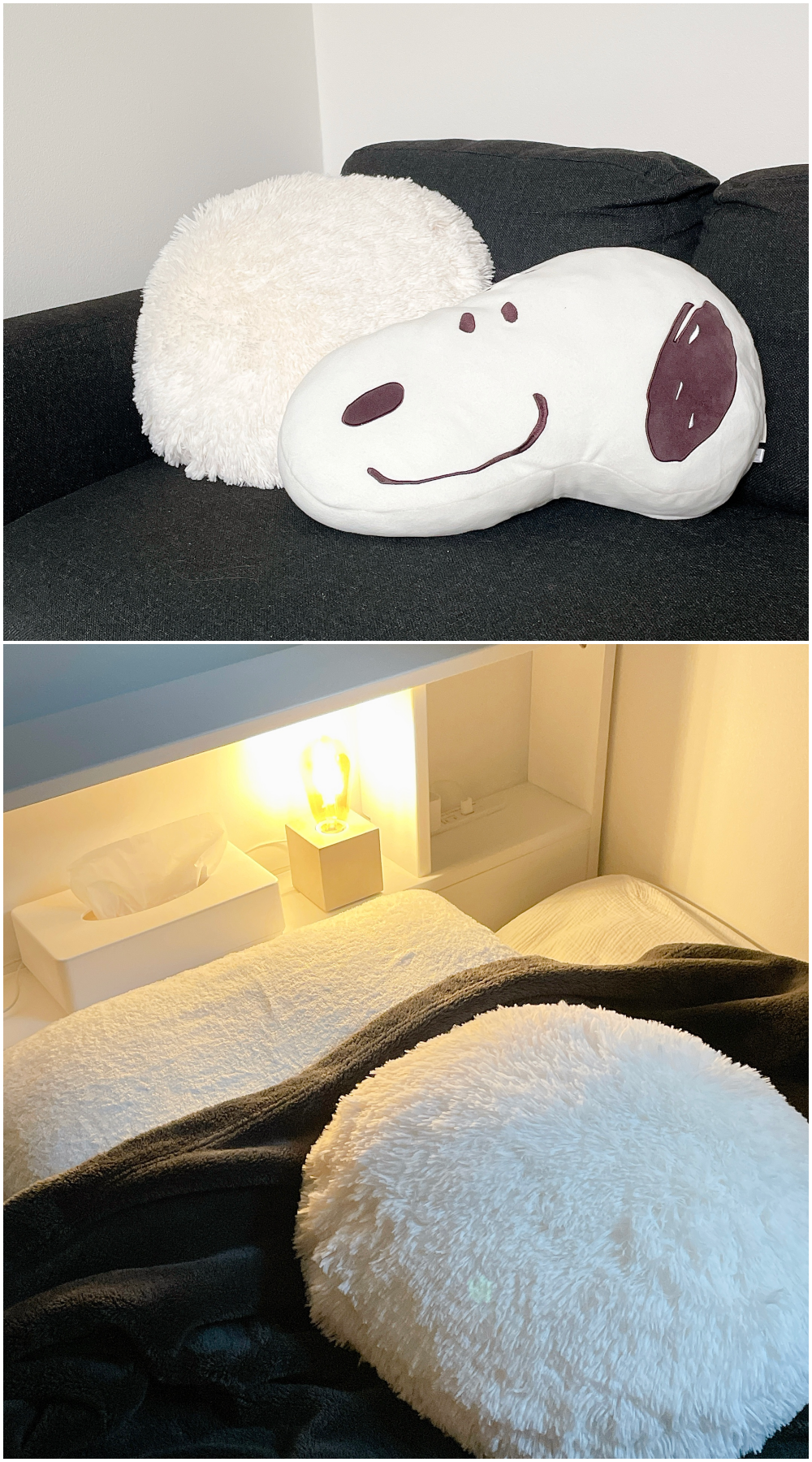 NITORI(ニトリ)のおすすめのアイテム「モチモチクッション(ロングファー O IV)」