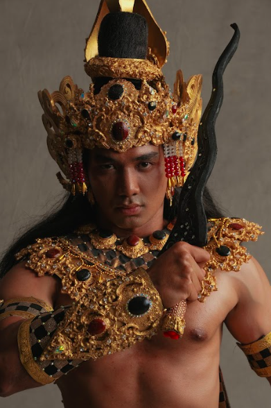 Closeup of Mister Indonesia