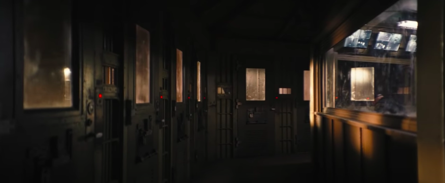A hallway in Arkham Asylum