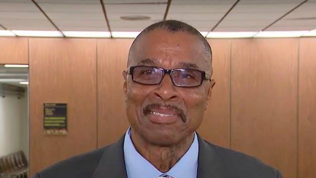 The man, 69-year-old Maurice Hastings, said he was "grateful" for this week's ruling. Last October, his conviction was vacated and he was released.