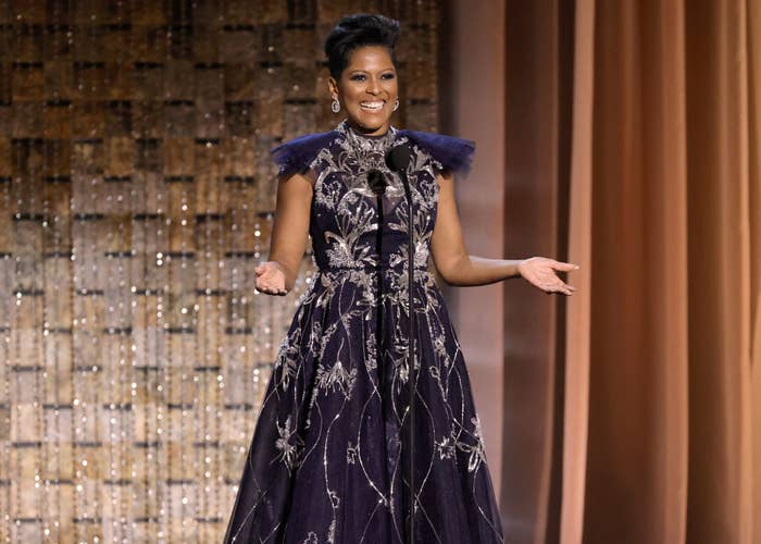 Tamron Hall onstage