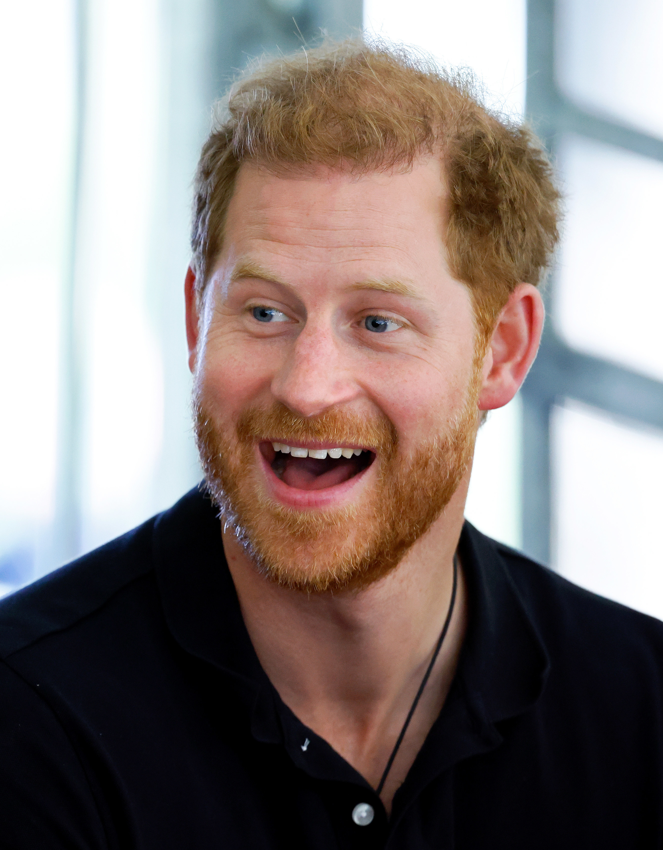 prince harry smiling wide