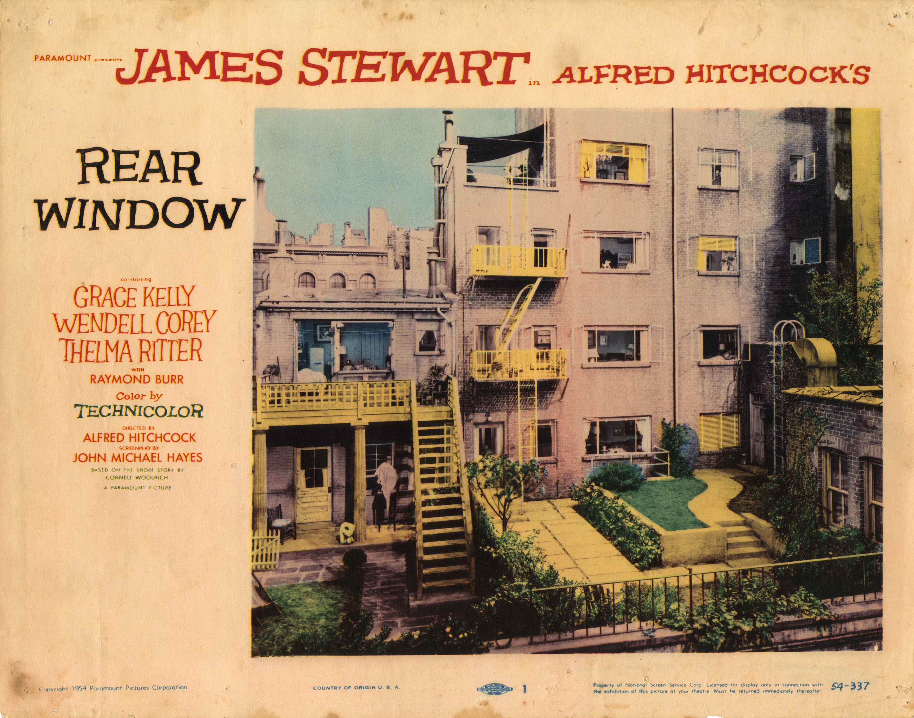 &quot;Rear Window&quot; poster
