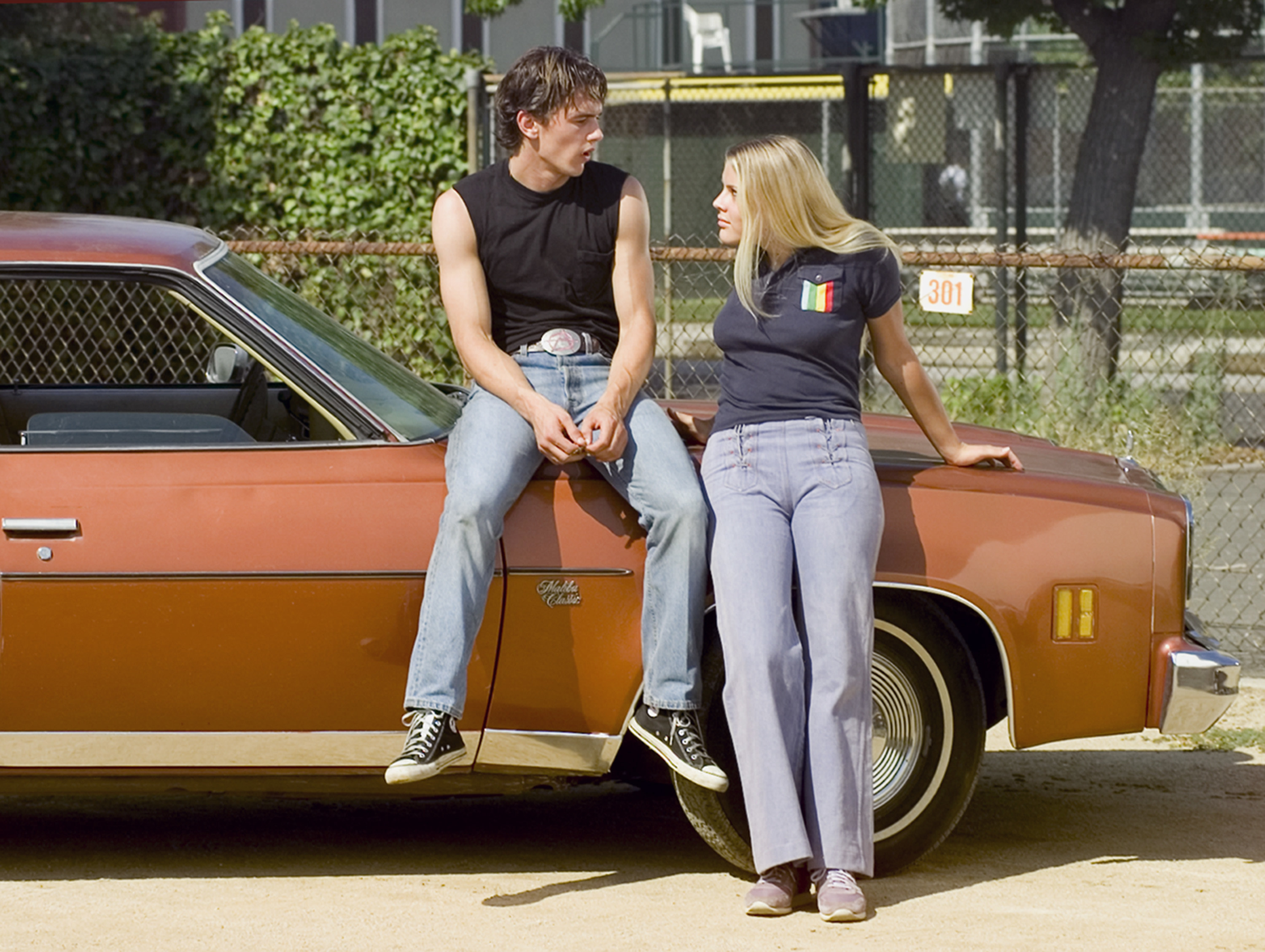 James Franco as Daniel Desario, Busy Philipps as Kim Kelly in &quot;Freaks and Geeks&quot;