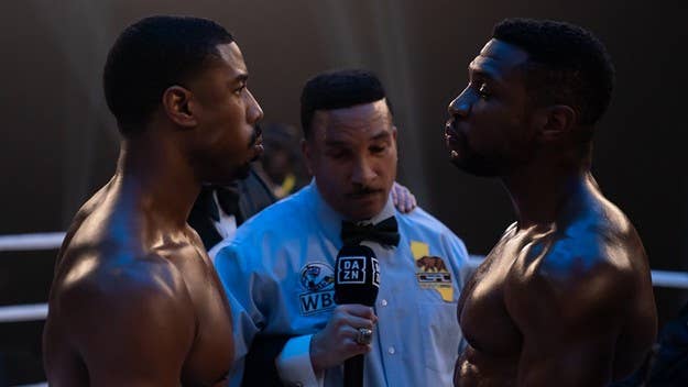 'Creed III' stars Michael B Jordan and Jonathan Majors help us examine the way we, as a society, view masculinity, through a fun and powerful boxing film.