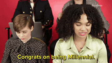 &quot;Congrats on being Millennial&quot;