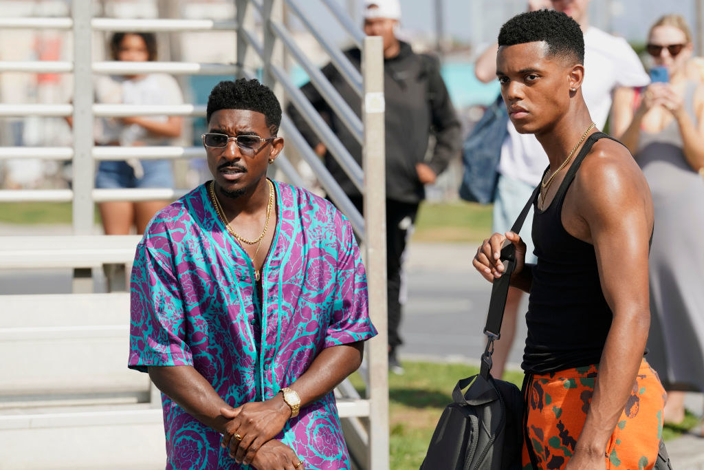 &quot;A Fresh Start&quot; Episode 201 -- Pictured: (l-r) Jordan L. Jones as Jazz, Jabari Banks as Will