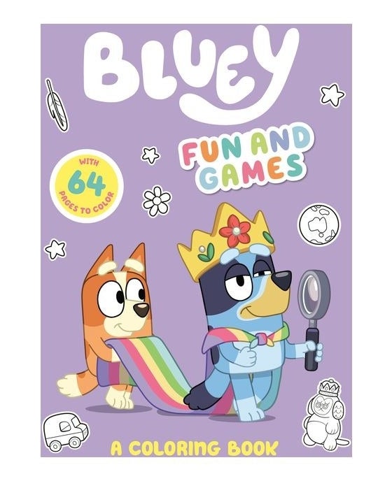 Bluey coloring book