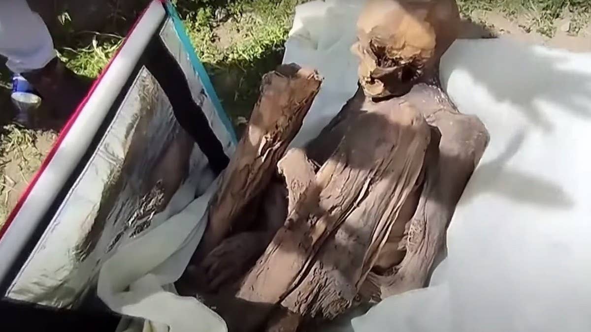 Police say they've detained a food deliveryman in Peru who referred to the corpse—which is 600-800 years old—as his own "spiritual girlfriend.”