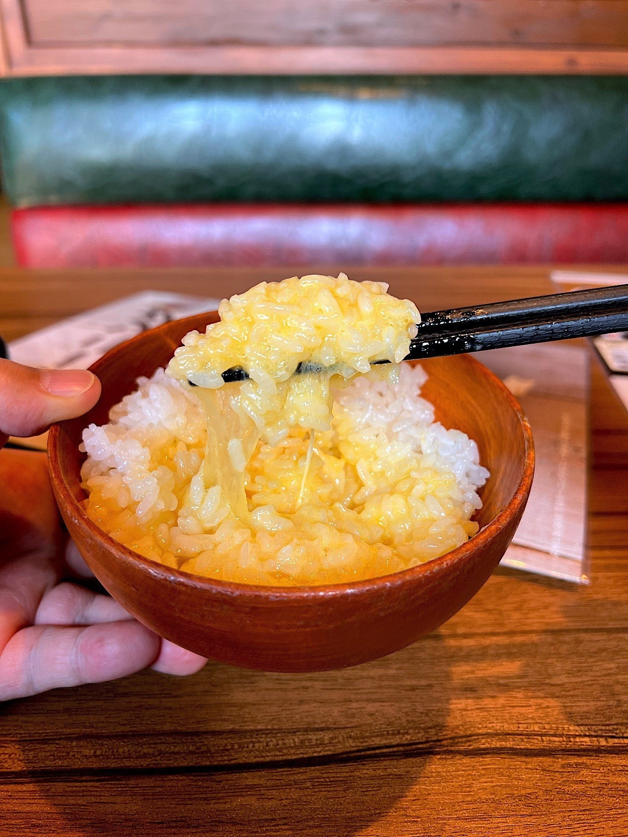 びっくりドンキーのおすすめモーニング「卵かけご飯」