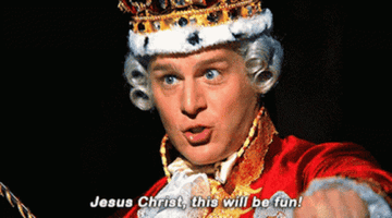 Jonathan Groff says jesus christ this will be fun in hamilton