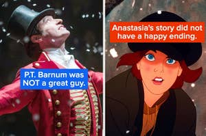 PT Barnum was not a great guy and Anastasia's story didn't have a happy ending