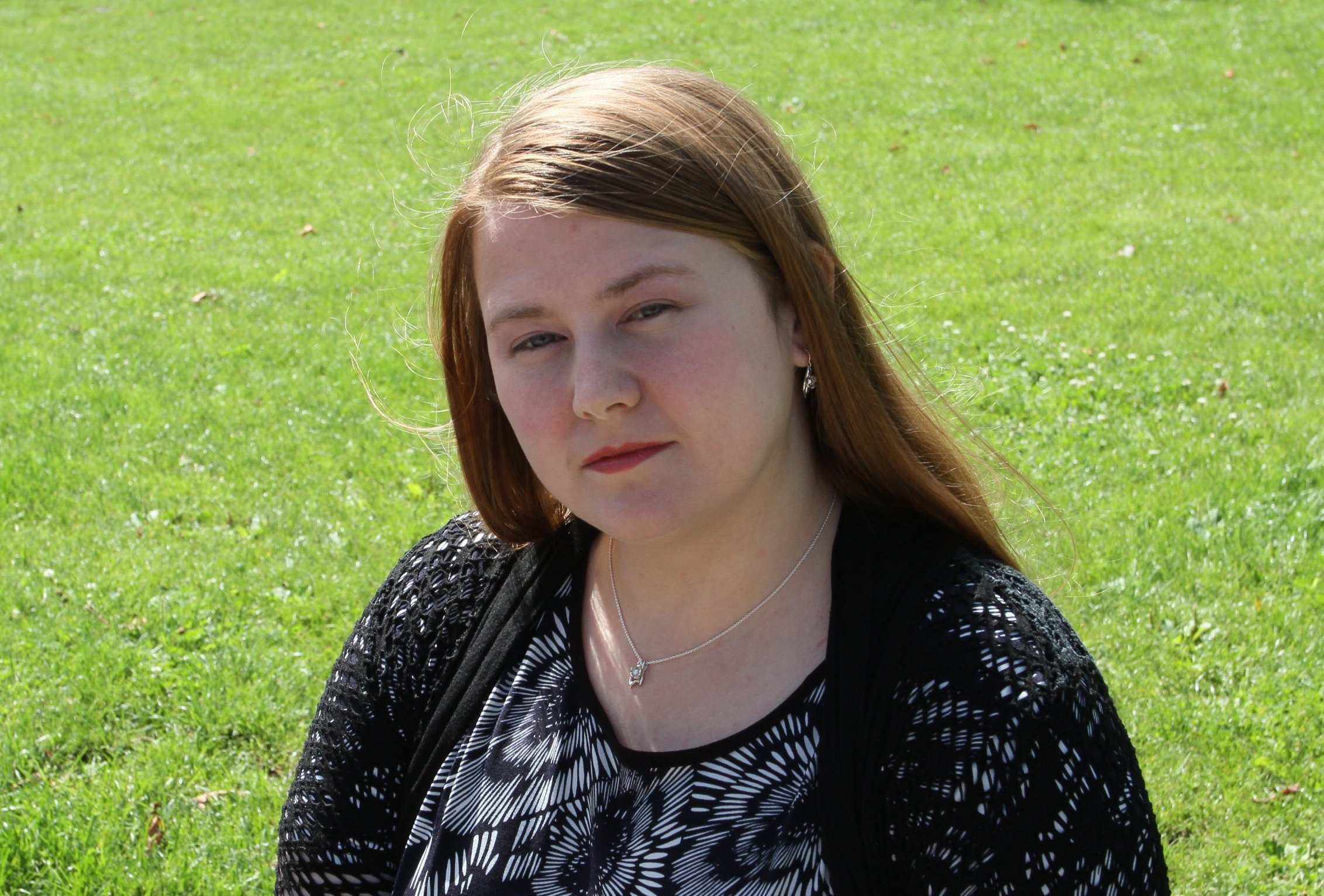 Closeup of Natascha Kampusch