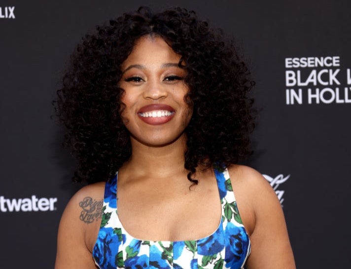 Dominique Fishback attends Essence 16th Annual Black Women in Hollywood Awards