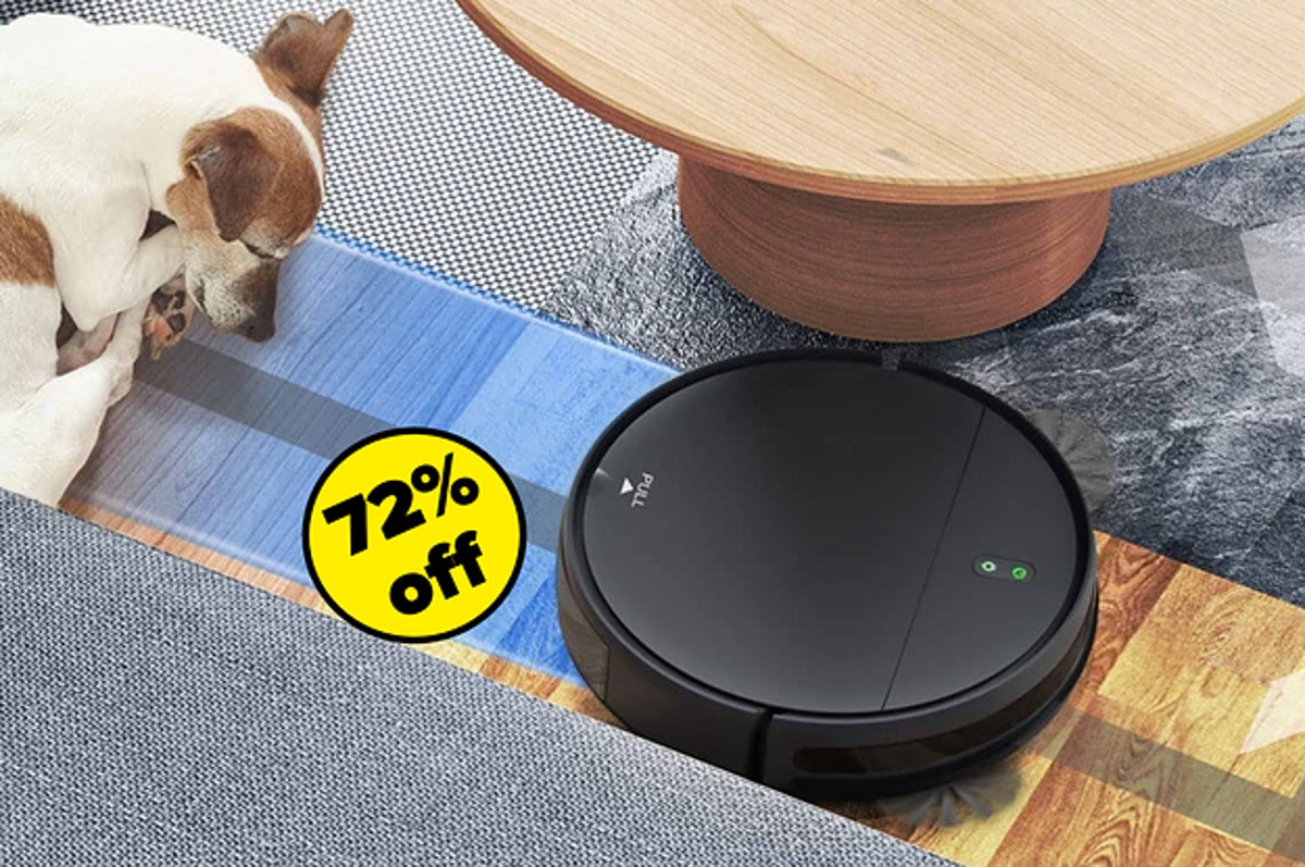 This Robot Vacuum Is 72% Off On  Canada
